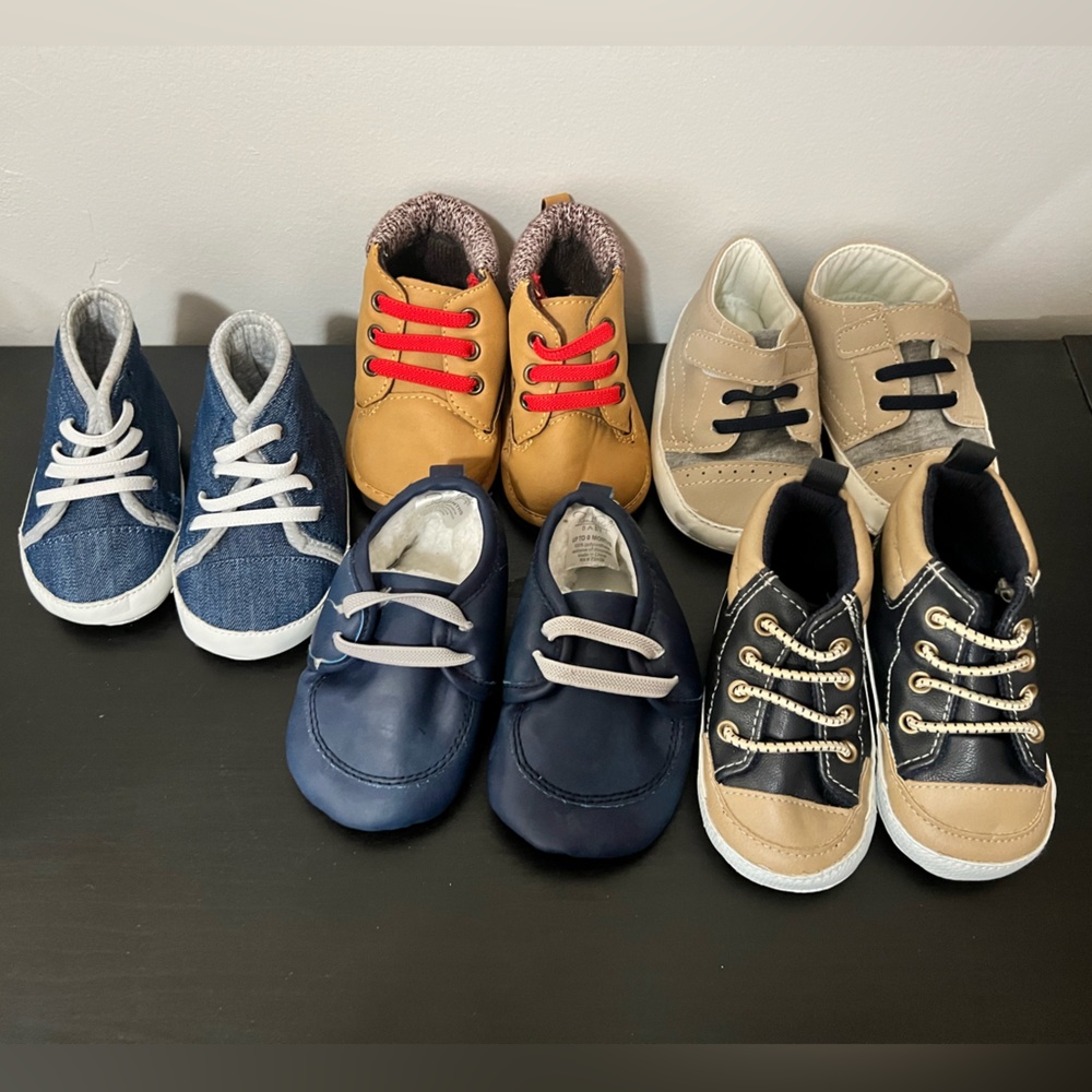 Baby shoes bundle- different sizes